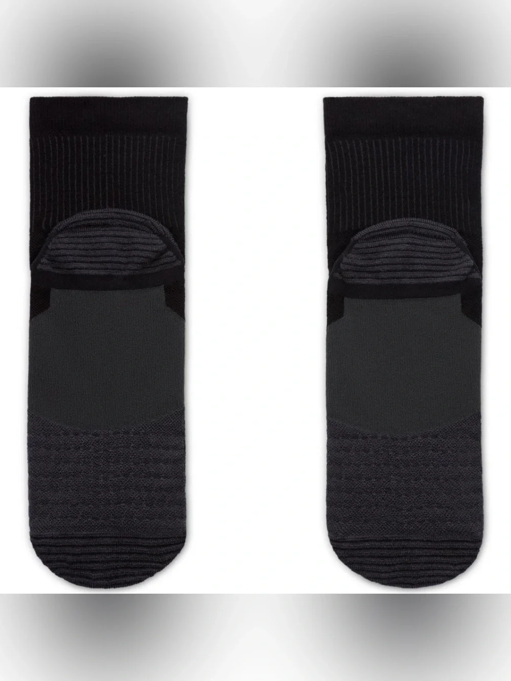 Nike Trail Dri-FIT Ankle Running Socks - Black with White Swoosh